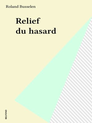 cover image of Relief du hasard